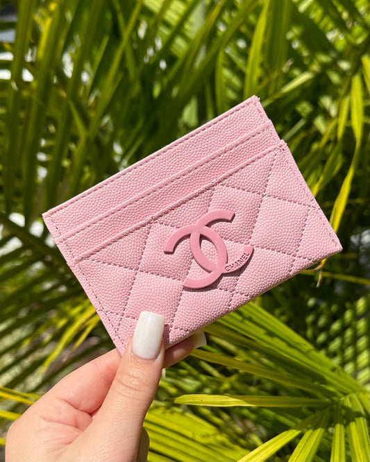 Cute Pink Wallet Card