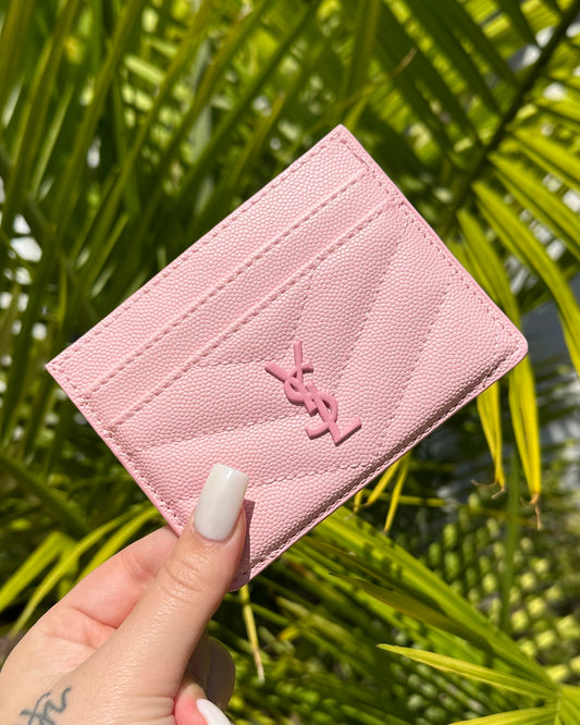 Pink Wallet Card